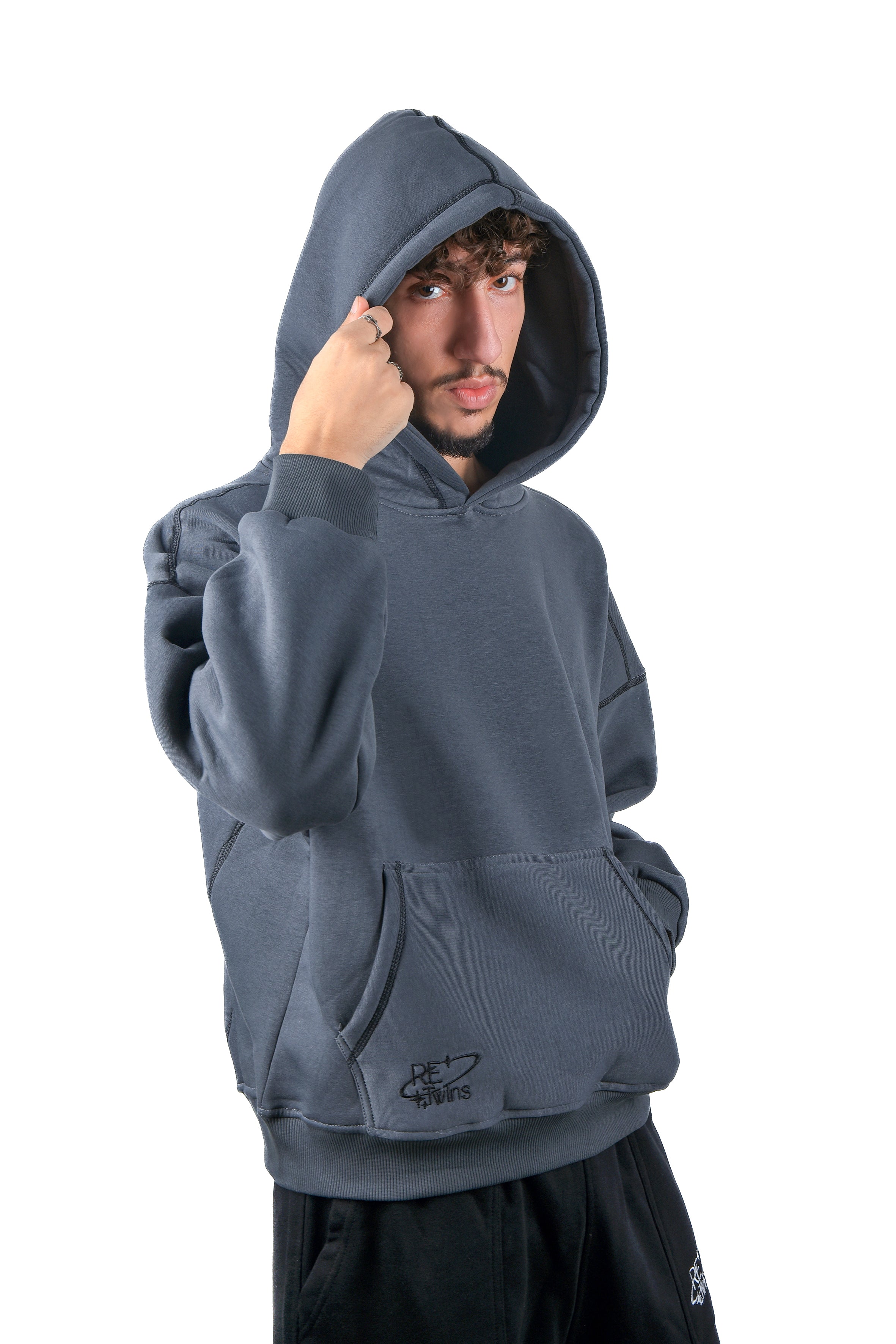RE Gray hoddie