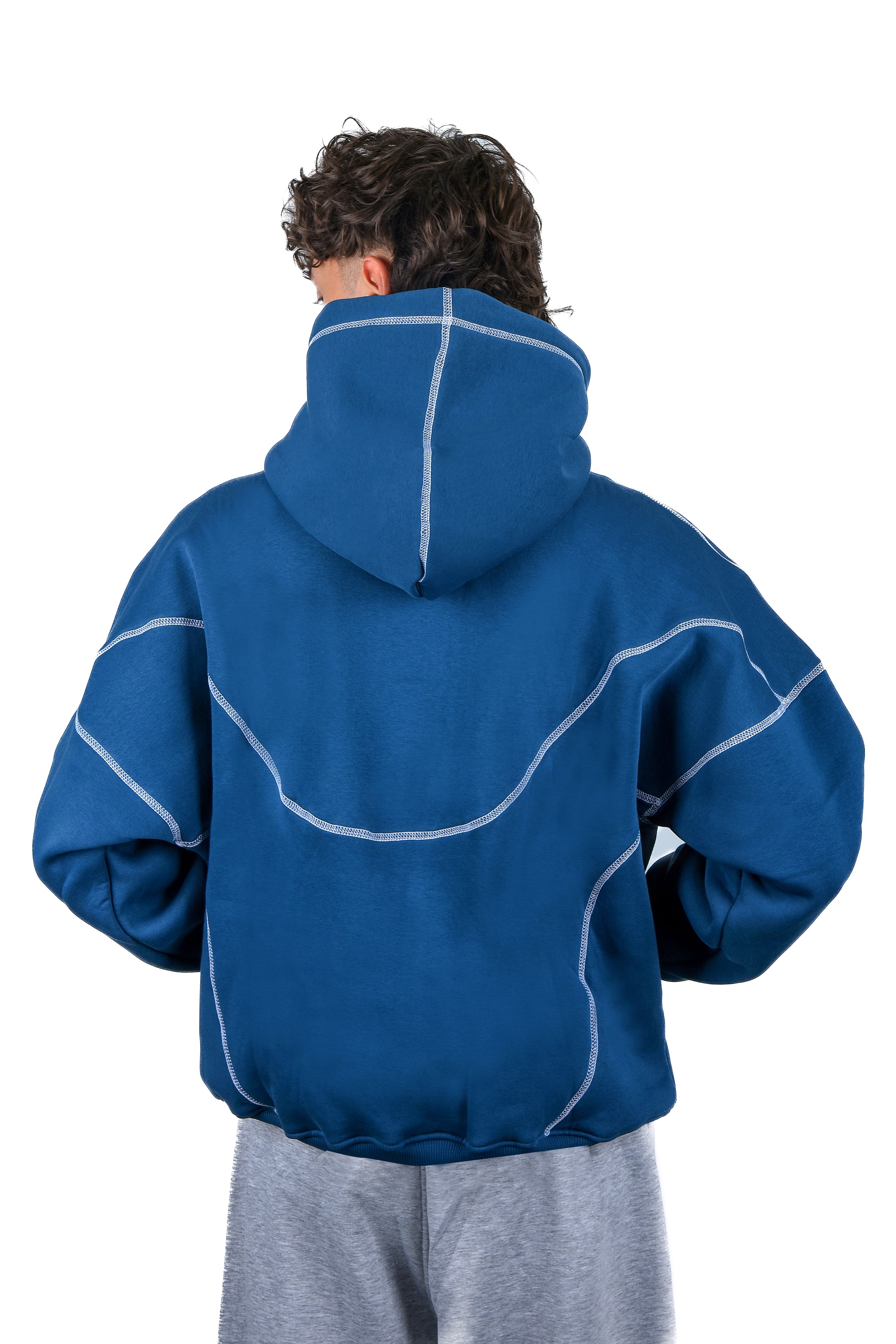 RE Indigo hoddie