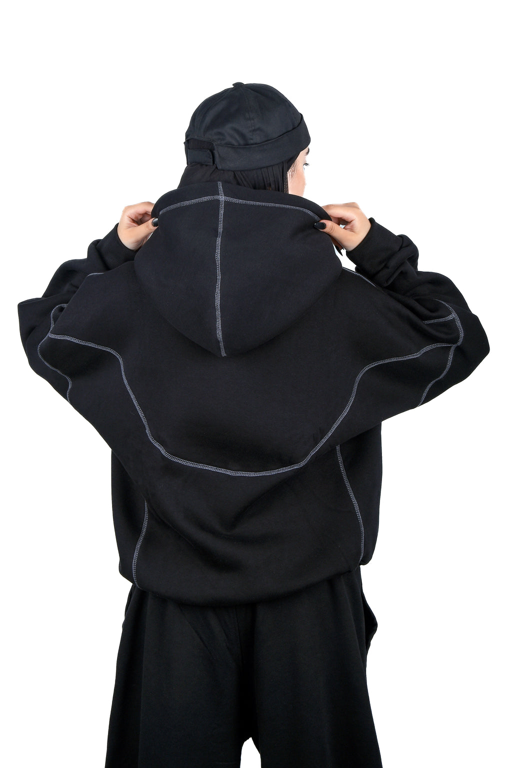 RE Black hoddie