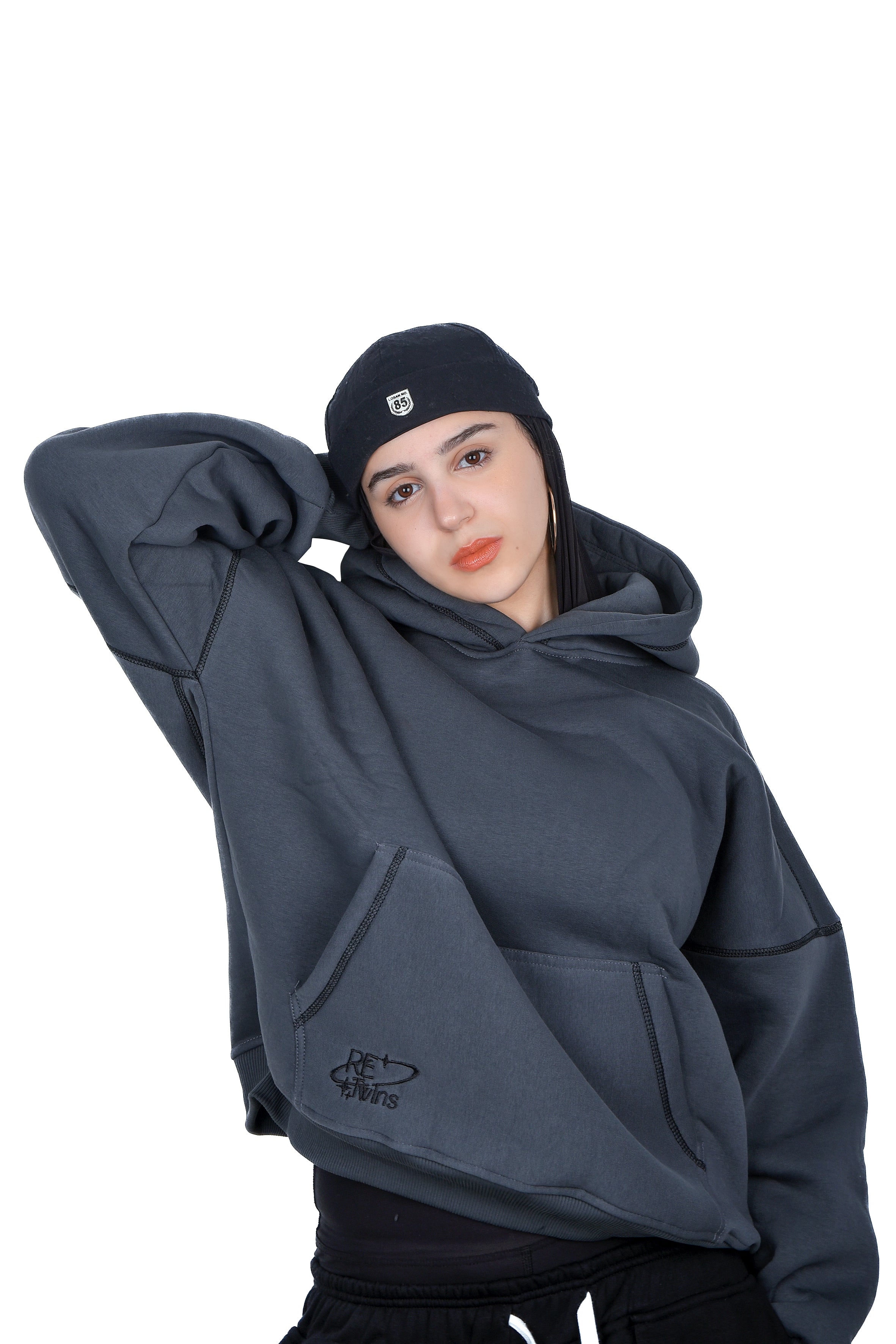 RE Gray hoddie